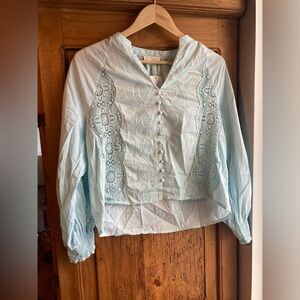 Jennifer and Grace lace top